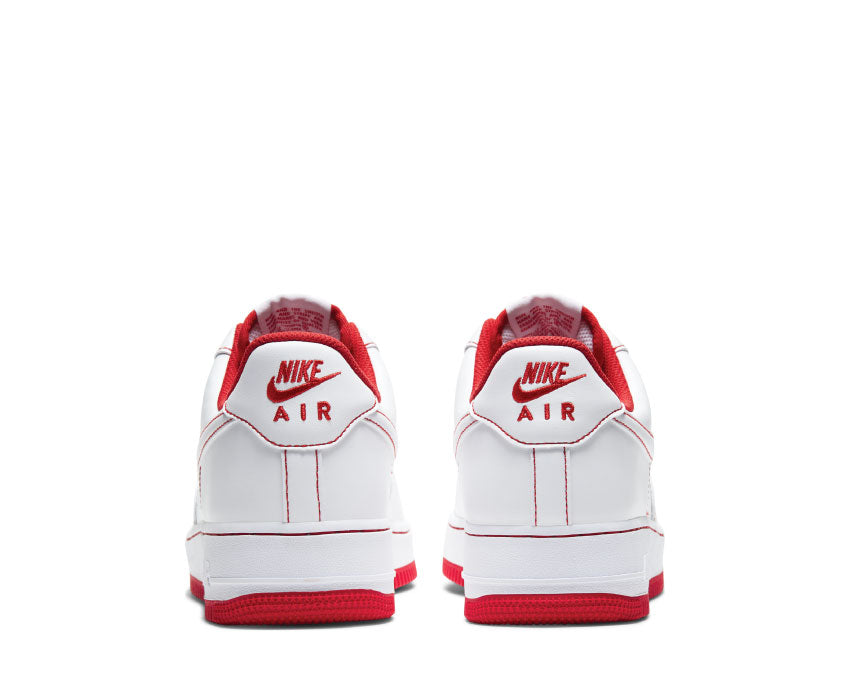 Nike Air Force 1 '07 White / White - University Red CV1724-100