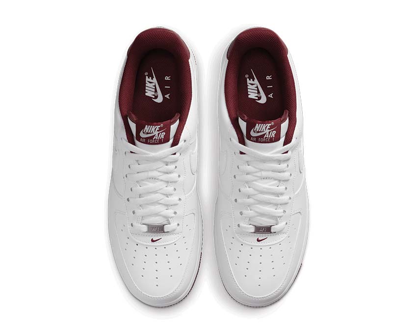 Nike Air Force 1 '07 White / White - Dark Beetroot DH7561-106