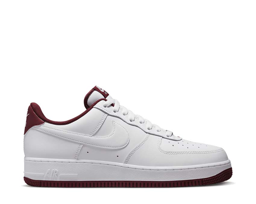 Nike Air Force 1 '07 White / White - Dark Beetroot DH7561-106