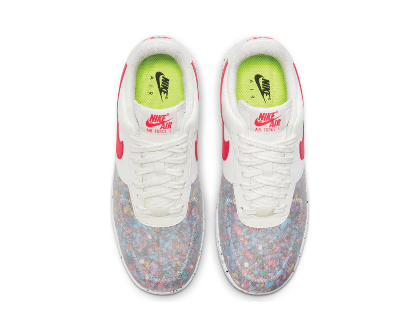 Nike Air Force 1 Crater W Summit White / Siren Red - Summit White CT1986-101 