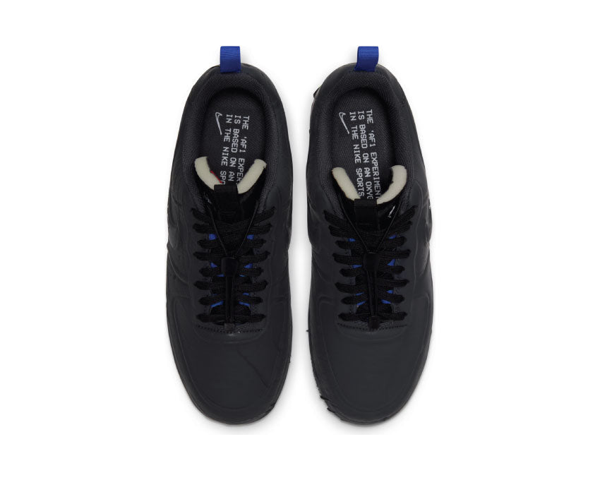 Nike Air Force 1 Experimental Black / Anthracite - Chile Red - Hyper Royal CV1754-001
