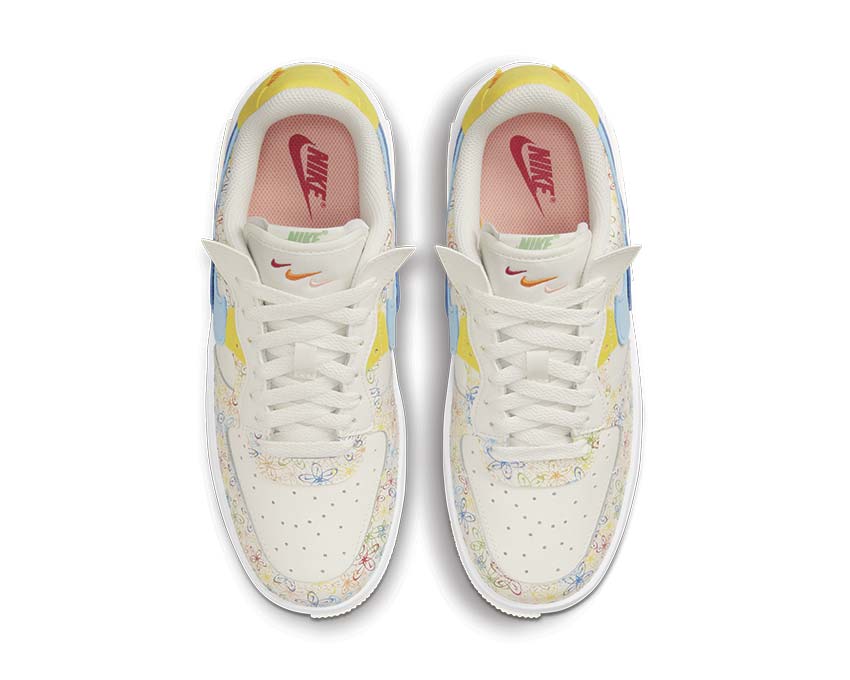 Nike Air Force 1 Fontanka&nbsp; Sail / University Blue - Vivid Sulfur DV3211-100