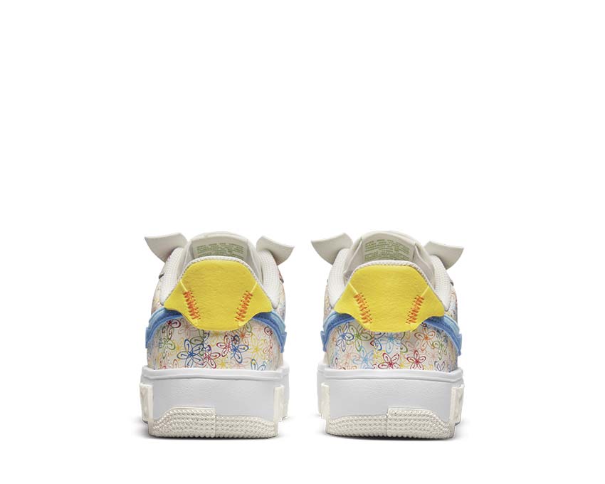 Nike Air Force 1 Fontanka&nbsp; Sail / University Blue - Vivid Sulfur DV3211-100
