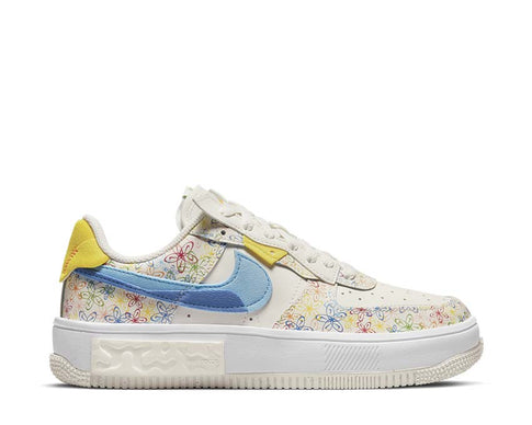 Nike Air Force 1 Fontanka&nbsp; Sail / University Blue - Vivid Sulfur DV3211-100