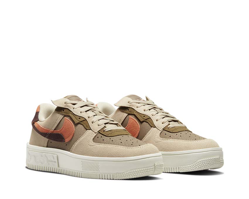 Nike Air Force 1 Fontanka SP Rattan / Madder Root - Burgundy Crush - Khaki DR0150-200