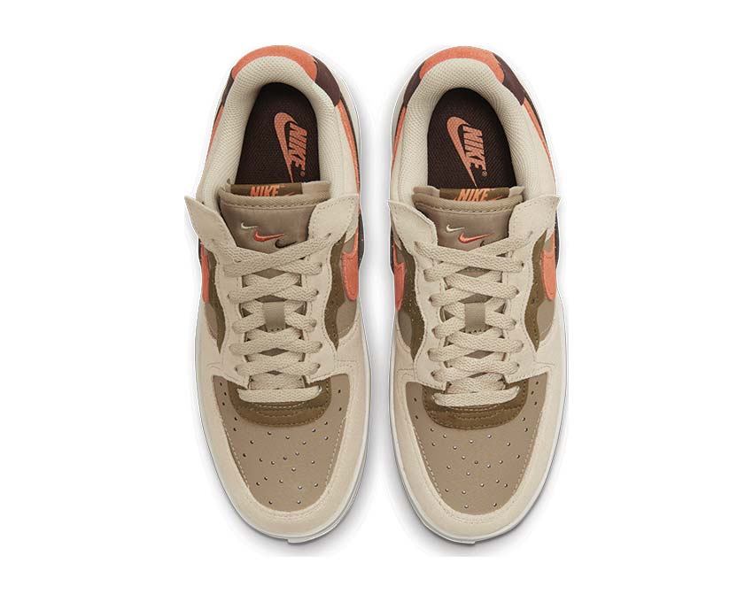 Nike Air Force 1 Fontanka SP Rattan / Madder Root - Burgundy Crush - Khaki DR0150-200