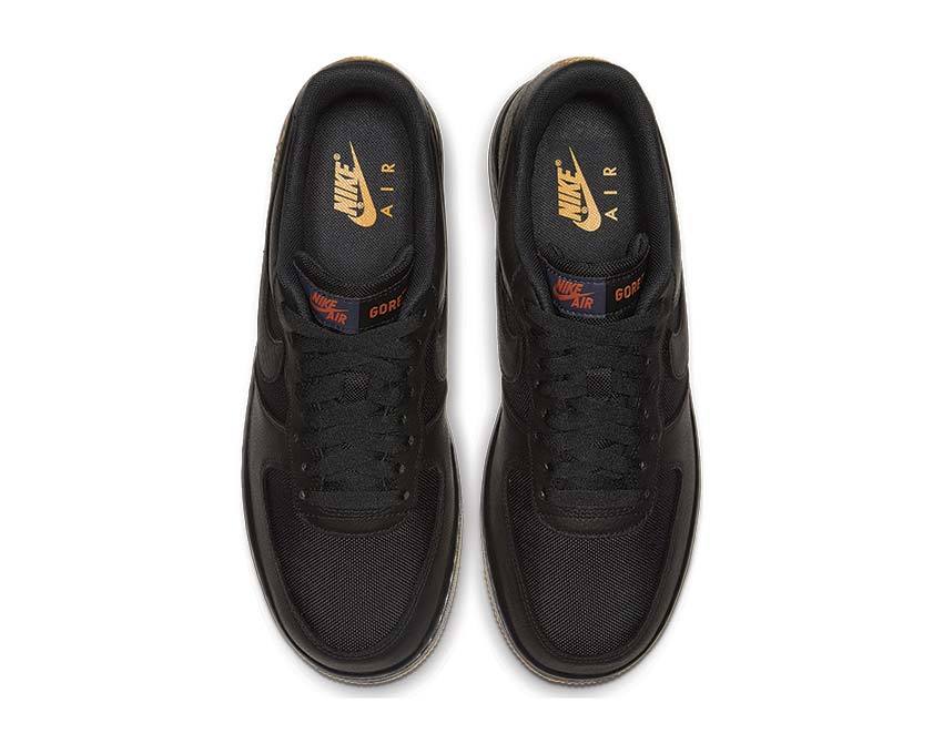 Nike Air Force 1 GTX Black / Black - Light Carbon - Bright Ceramic CK2630-001
