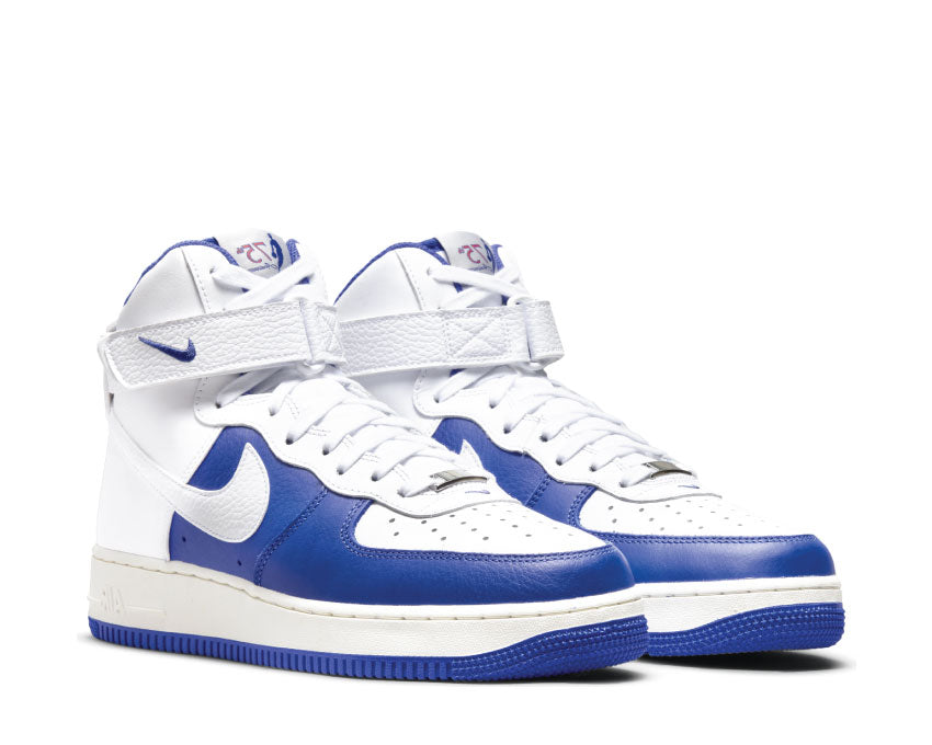 Nike Air Force 1 High '07 LV8 White / White - Hyper Royal - Sail DC8870-100