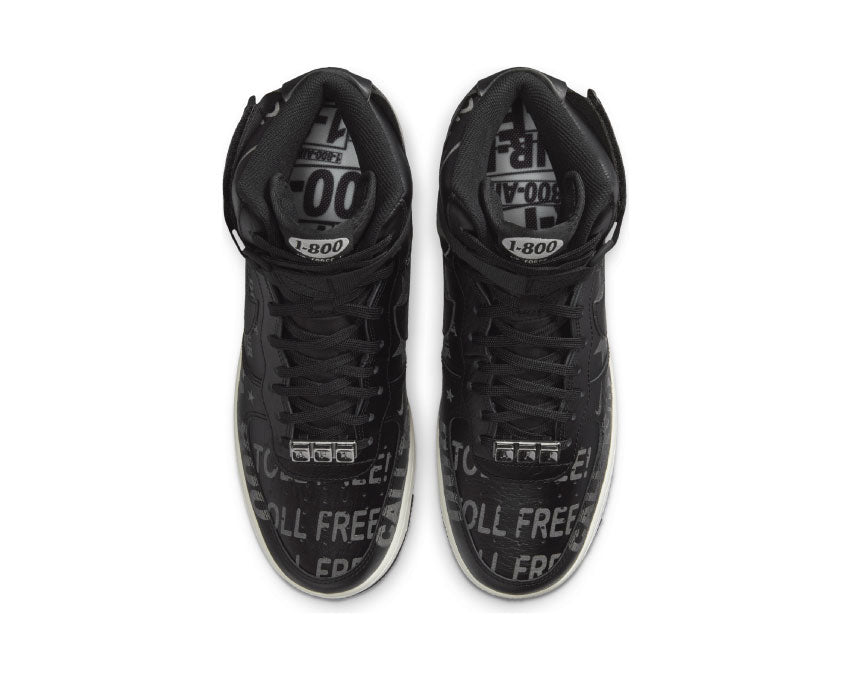 Nike Air Force 1 High '07 Premium Black / Black - Sail - Vast Grey CU1414-001