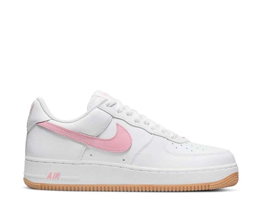 Nike Air Force 1 Low Retro&nbsp; White / Pink - Gum Yellow - Metallic Gold&nbsp; DM0576-101