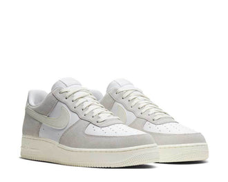 Nike Air Force 1 LV8 Platinum Tint — vue latérale cuir pleine fleur ivoire sail