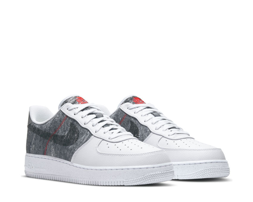 Nike Air Force 1 '07 LV8 White / Clear - LT Smoke Grey - Black CV1698-100