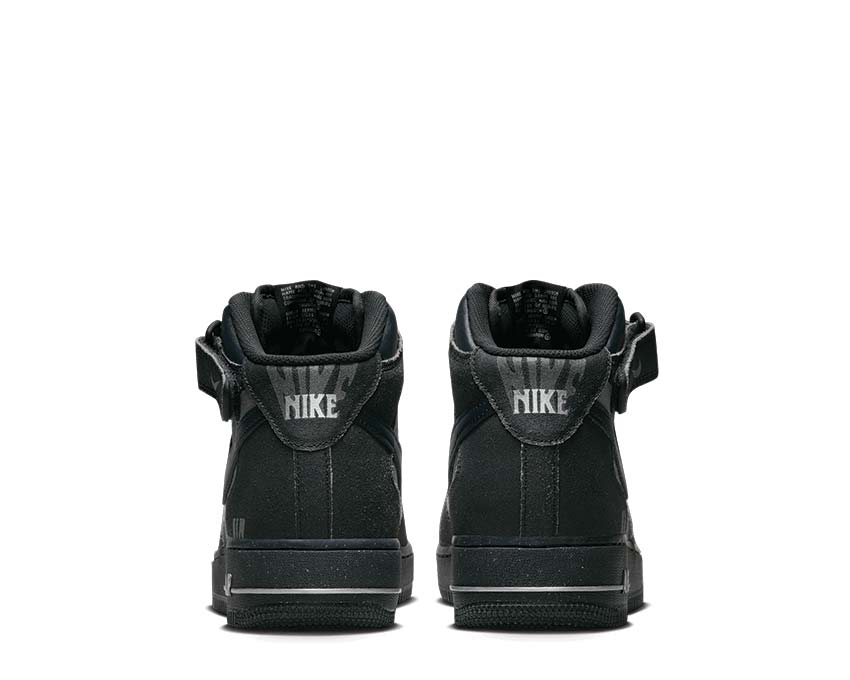 Nike Air Force 1 Mid '07 LX Off Noir / Off Noir - Black - LT Smoke Grey DQ7666-001