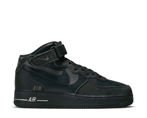 Nike Air Force 1 Mid '07 LX Off Noir / Off Noir - Black - LT Smoke Grey DQ7666-001