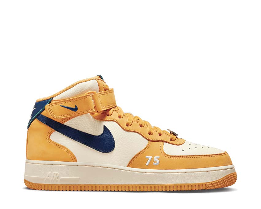 Nike Air Force 1 Mid Pollen / Blue Void - Cashmire - Green Noise DO6729-700