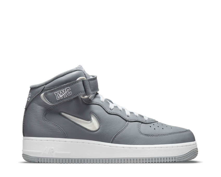 Nike Air Force 1 Mid QS Cool Grey / White - Metallic Silver DH5622-001