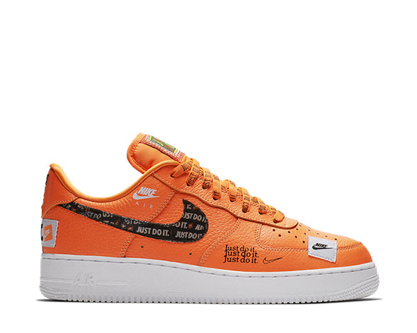 Nike Air Force 1 Premium  Orange "Just Do It" AR7719-800