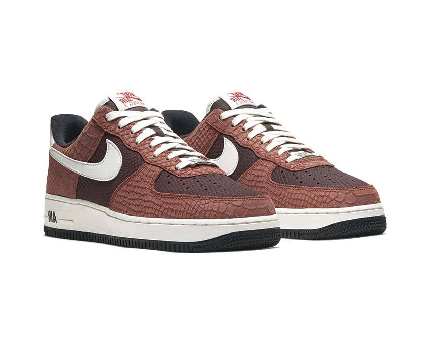 Nike Air Force 1 PRM Red Bark / Sail - Earth - University Red CV5567-200