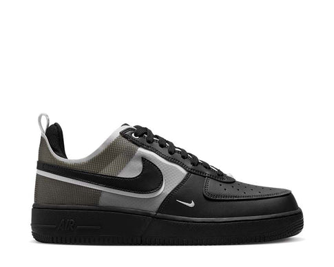Nike Air Force 1 React Black / Black - White DM0573-002
