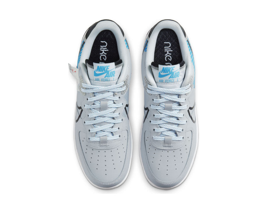 Nike Air Force 1 React LX Pure Platinum / Black - Baltic Blue CT3316-001