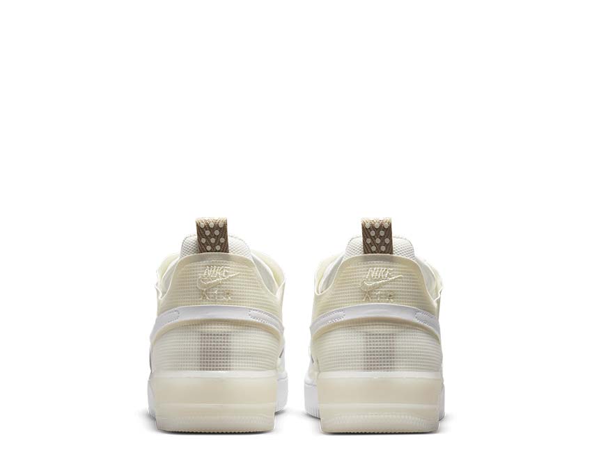 Nike Air Force 1 React White / White - Coconut Milk - LT Iron Ore DH7615-100