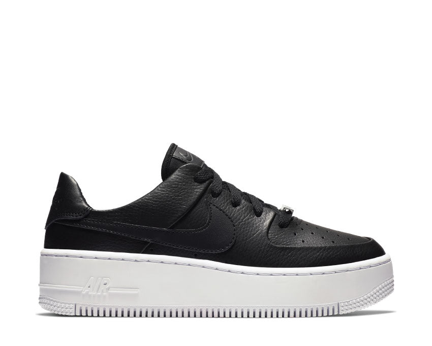 Nike Air Force 1 Sage Low Black / Black - White AR5339-002