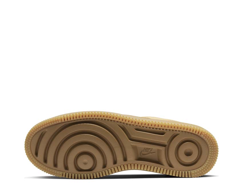 Nike Air Force 1 Sage Low Club Gold / Club Gold - Gum Light Brown CT3432-700