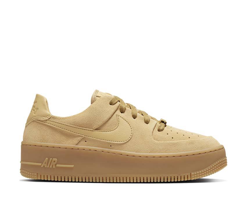 Buy Nike Air Force 1 Sage Low Club Gold CT3432-100 - NOIRFONCE