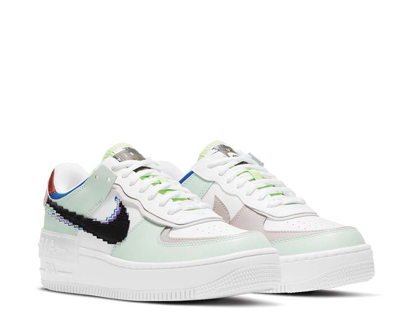 Nike Air Force 1 Shadow SE Barely Green / Black - White - Platinum Violet CV8480-300