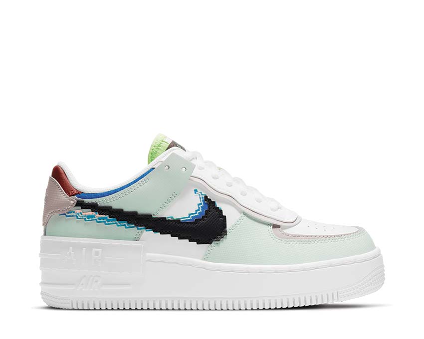 Nike Air Force 1 Shadow SE Barely Green / Black - White - Platinum Violet CV8480-300