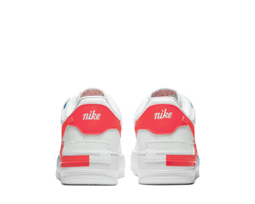 Nike Air Force 1 Shadow SE Summit White / Summit White - Team Orange CQ9503-100