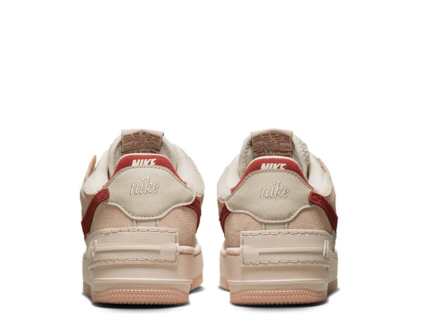 Nike Air Force 1 Shadow Shimmer / Mars Stone - Sanddrift - Pearl White DZ4705-200