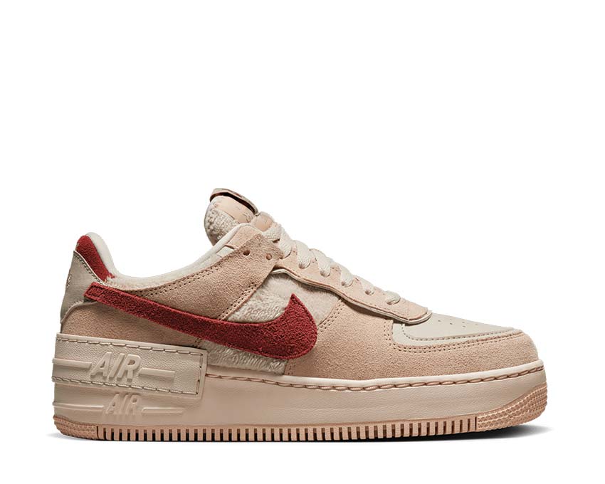 Nike Air Force 1 Shadow Shimmer / Mars Stone - Sanddrift - Pearl White DZ4705-200
