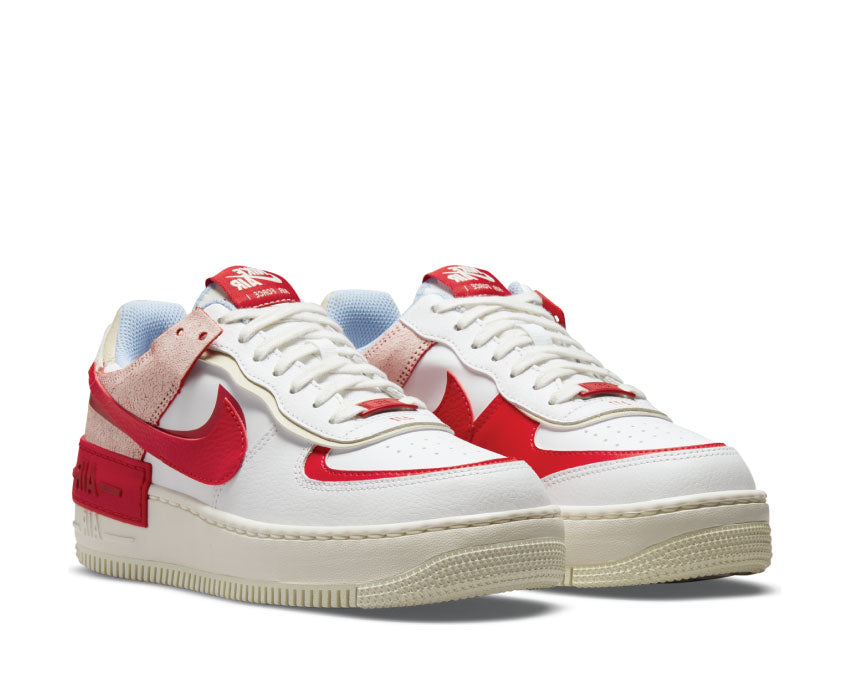 Summit White Air Force One Shadow Red Nike Air Force Shadow White