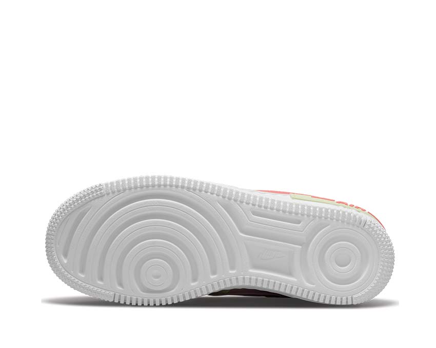Nike Air Force 1 Shadow White / Magic Ember - Crimson Bliss - Lime Ice CI0919-110 