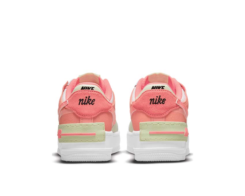Nike Air Force 1 Shadow White / Magic Ember - Crimson Bliss - Lime Ice CI0919-110 