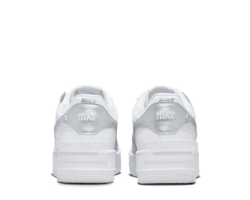 Nike Air Force 1 Shadow White / Metallic Silver - Pure Platinum CI0919-119