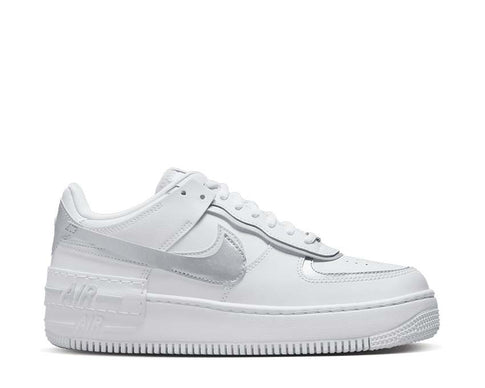Nike Air Force 1 Shadow White / Metallic Silver - Pure Platinum CI0919-119