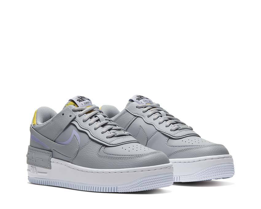 Nike Air Force 1 Shadow Wolf Grey / Wolf Grey - Lavender Mist CI0919-002