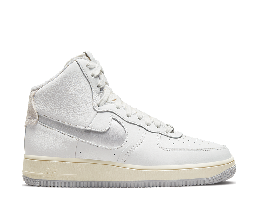 Nike Air Force 1 Strapless Summit White / Silver - Coconut Milk DC3590-101