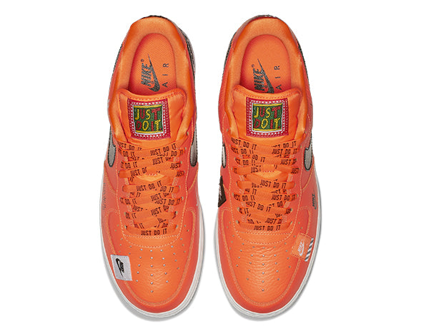 Nike Air Force 1 Premium  Orange "Just Do It" AR7719-800