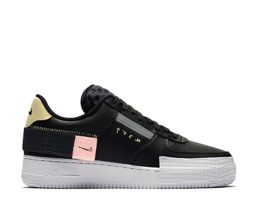 Nike AF1 Type Black Anthracite Zinnia Pink Tint CI0054-001