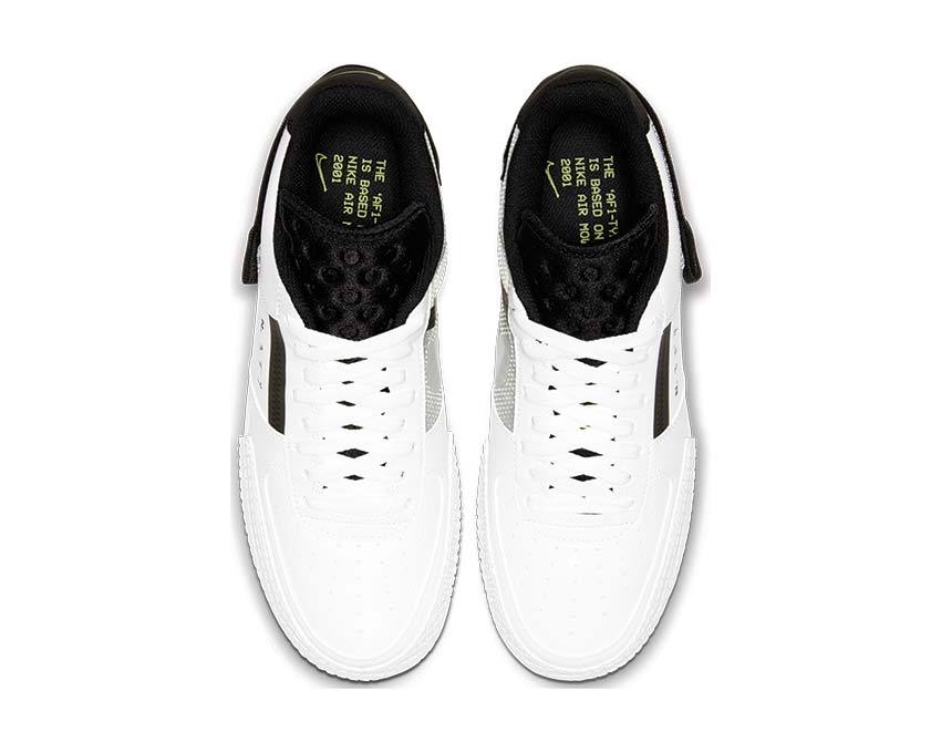 Nike Air Force 1 Type White / Volt - Black - White AT7859-101