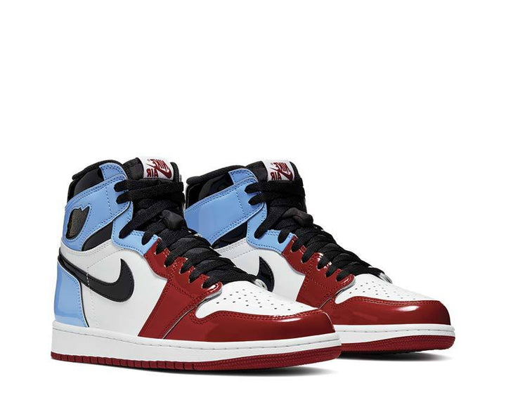 Air Jordan 1 High OG Fearless White / University Blue - Varsity Red - Black CK5666-100