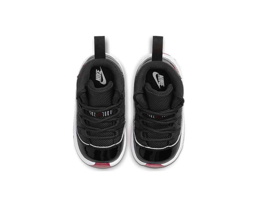 Air Jordan 11 Retro 3/4 Bred Black True Red White 378040-061