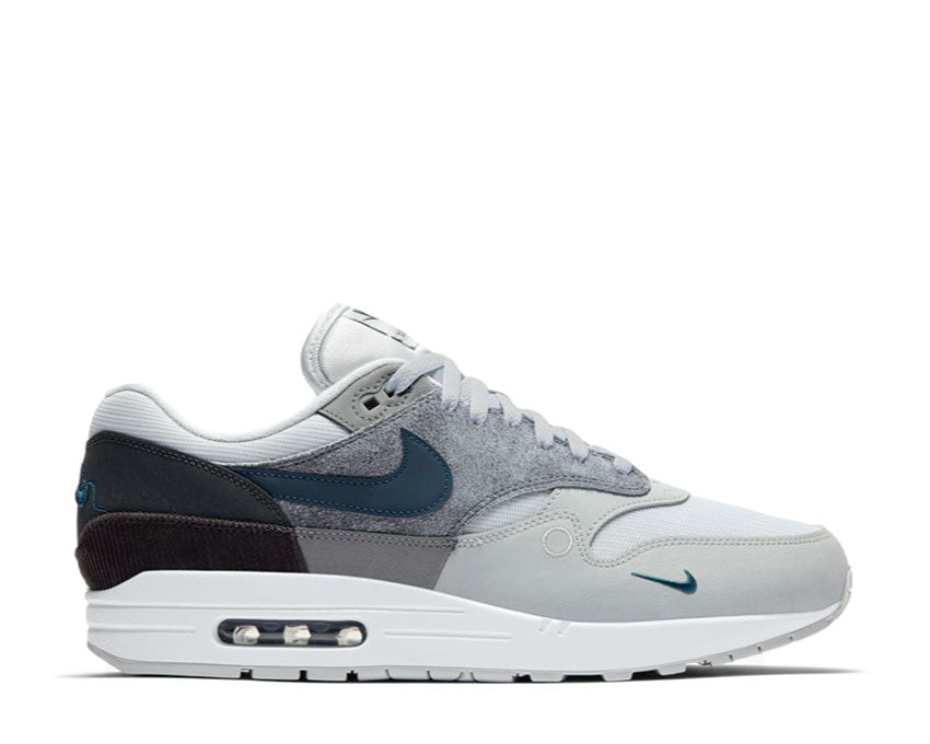 Nike Air Max 1 Smoke Grey / Valerian Blue - DK Smoke Grey CV1639-001