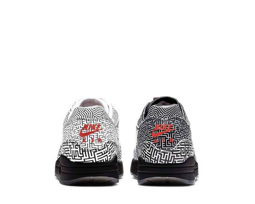 Nike Air Max 1 OA Tokyo Maze Black / White - Habanero Red CI1505-001