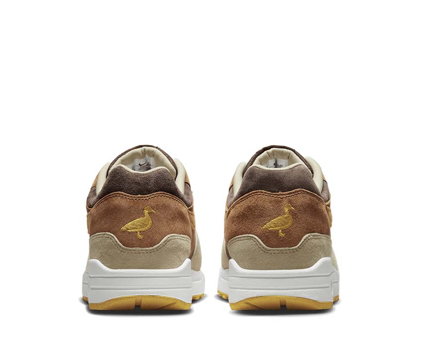 Nike med nike Schuhwerk Flip flops Pecan / Yellow Ochre - Baroque Brown DZ0482-200