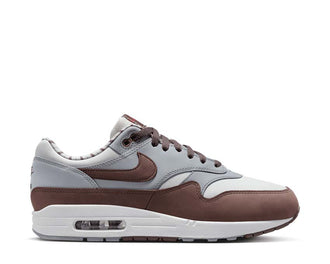 Nike Air Max 1 PRM Summit White Plum Eclipse — sneaker homme cuir daim premium