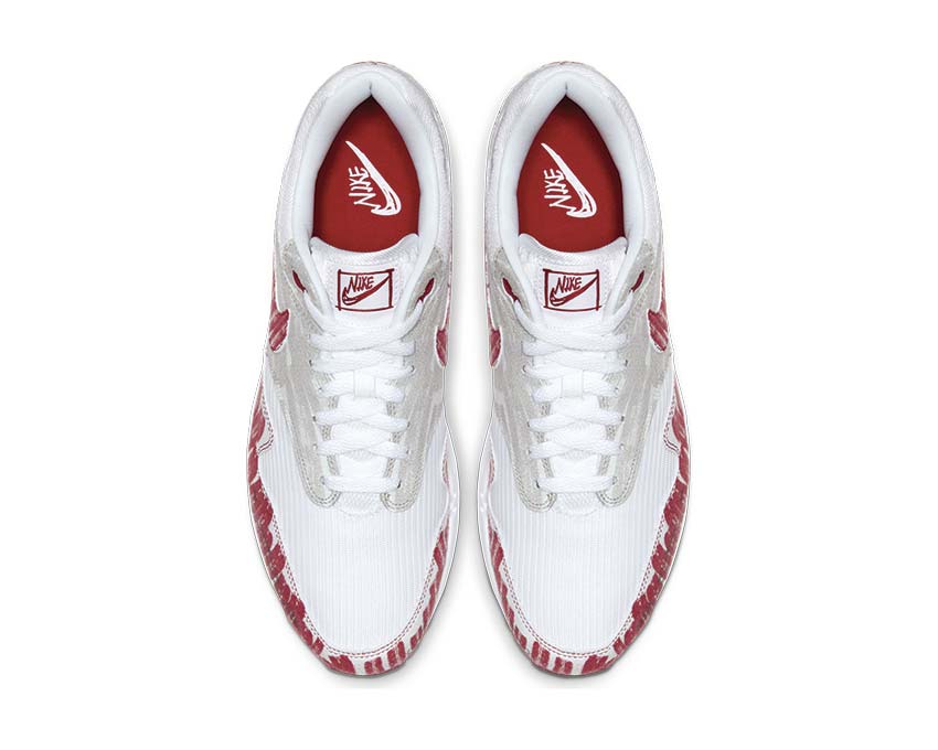 Nike Air Max 1 Tinker "Sketch To Shelf" White / University Red - Neutral Grey CJ4286-101